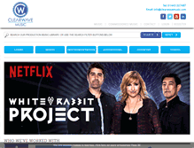 Tablet Screenshot of clearwavemusic.com